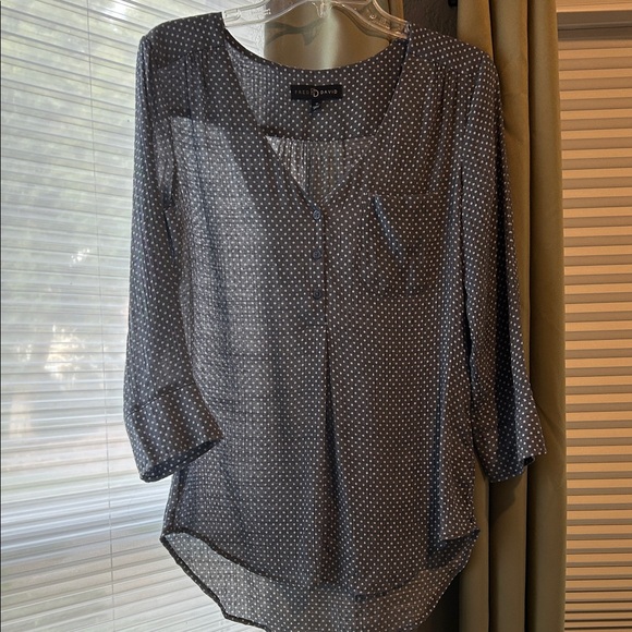 Fred David Polka Dot Blouse - Picture 1 of 5